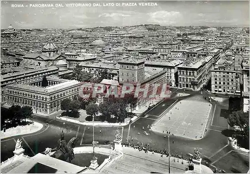 Cartes postales moderne Roma Panorama dal vittoriano dal lato di piazza Venzia