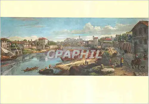Cartes postales moderne Roma Vue du Tibre Vanvitelli (1653 1736)