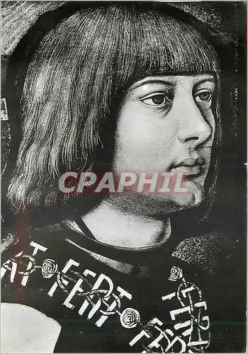 Cartes postales moderne Bourg en Bresse (Ain) Eglise de Brou (debut XVIe S) Vitrail du Chevet (detail) Philbert le Beau