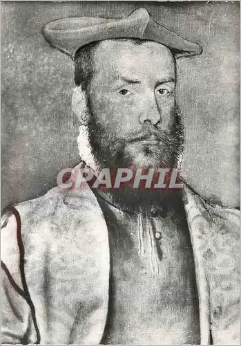 Cartes postales moderne Musee Calvet Avignon Corneille de Lyon (XVIe s) Portrait d'Odet de Coligny Cardinal de Chatillon