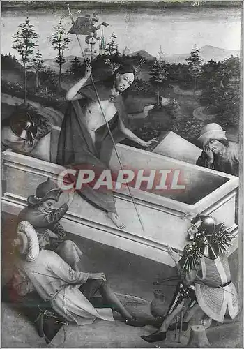 Cartes postales moderne Musee Calvet Avignon Ecole Westphalienne (1457) Koerbecke (Johann) La Resurrection