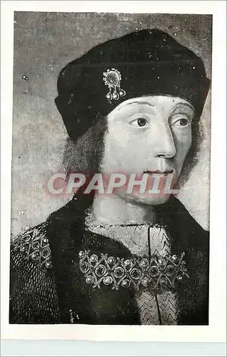 Moderne Karte Musee Calvet Avignon Ecole Francaise debut XVIe s Portrait d'Henry VII Roi d'Angleterre (1458 15