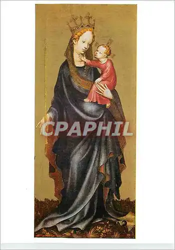 Cartes postales moderne Meister des Londoner Gnadenstuhles La Vierge et l'Enfant