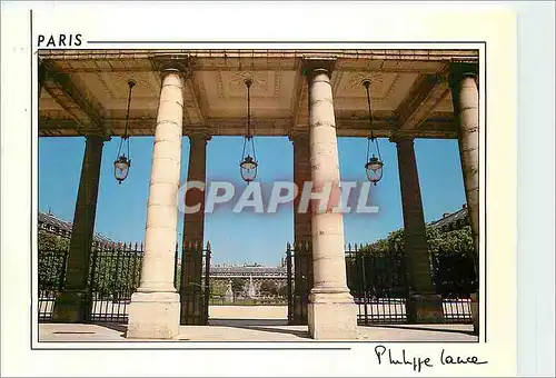 Moderne Karte Palais Royal Les arcades et les jardins