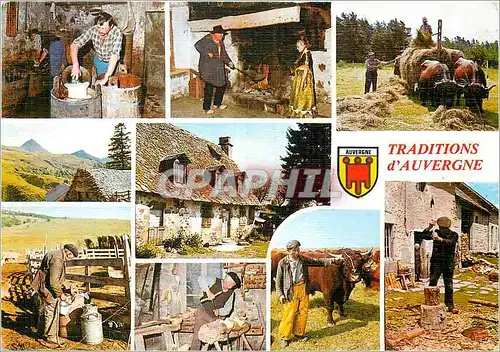 Cartes postales moderne L'Auvergne pays des Traditions