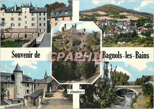 Cartes postales moderne Bagnols les Bains (Lozere)