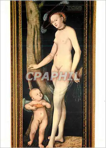 Moderne Karte Roma Galleria Borghese Venus et Eros