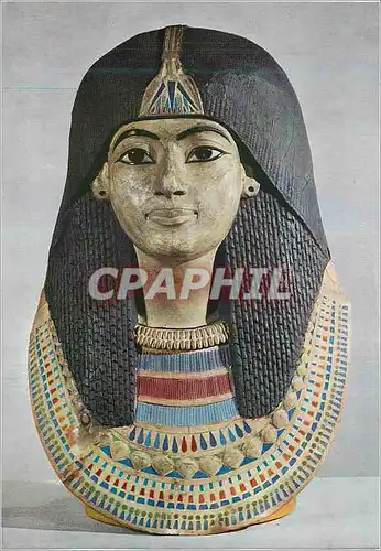 Moderne Karte Bruxelles Musees Royaux d'Art et d'Histoire Art Egyptien Masque de Momie Egypte