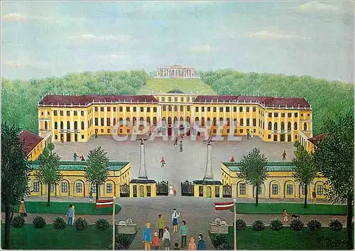 Moderne Karte Wien Schloss Schonbrunn 1973 Regine Dapra