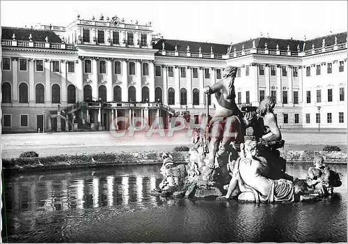 Moderne Karte Vienne Chateau de Schonbrunn