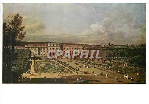 Cartes postales moderne Wien Kunsthistorisches Museum Bernardo Belotto gen Canaletto Le Chateau Imperial