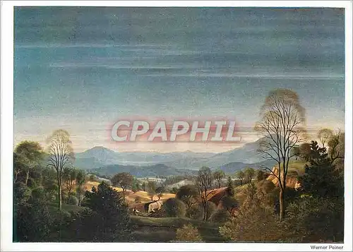 Cartes postales moderne Werner Peiner Fruhmorgen von Bauer Betreuten Ackerland