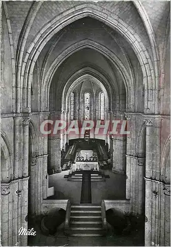 Cartes postales moderne Abbaye Sainte Marie de la Pierre que Vire (Yonne) L'Interieur de l'Eglise