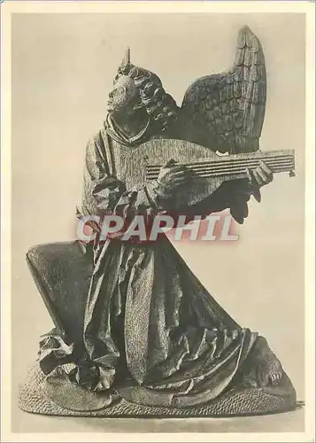 Cartes postales moderne Lautespielender Engel Hans Bruggemann