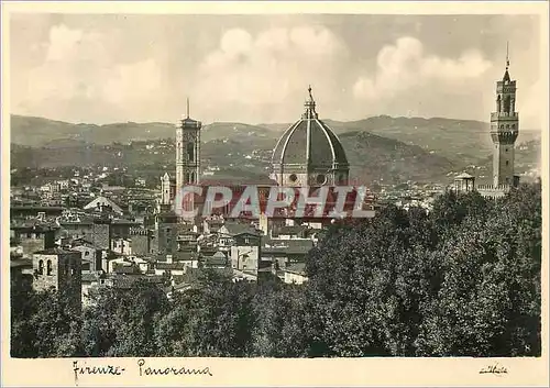 Moderne Karte Firenze Panorama