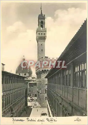 Moderne Karte Firenze Portici Degli