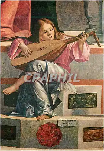 Cartes postales moderne Venezia Gallerie dell'Accademia Vittore Carpaccio (1465 ca 1526) Presentation de Jesus au Temple