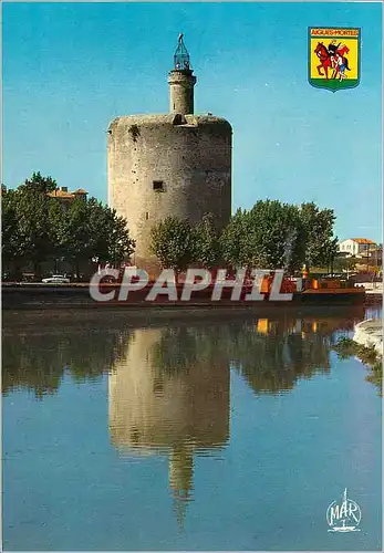 Cartes postales moderne Aigues Mortes De Cette Ville Saint Louis Roi de France partit pour les 7e et 8e Croisade (1248 1