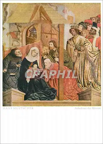 Cartes postales moderne Berlin Wirzacher Altar Hans Multscher Anbelung der Konige