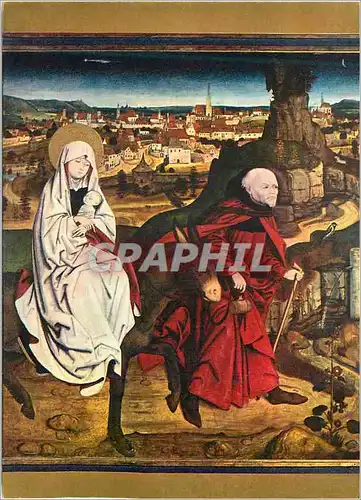 Cartes postales moderne Wien La Fuite en Egypte