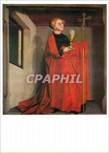 Cartes postales moderne Konrad Witz (1400 1444) Die Ecclesia um 1435 (Kunstmuseum Basel)