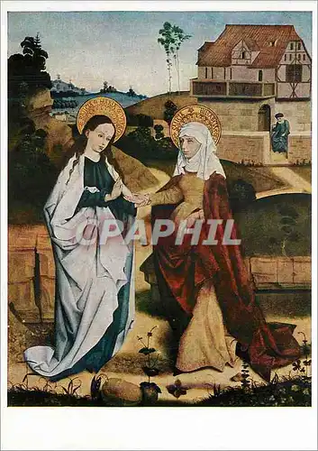 Cartes postales moderne Heimsuchung Tiefenbrann Pfarrkirche Hochaltar Von Hans Schuchlin 1469