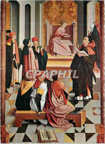 Cartes postales moderne Grobgmain Salzburg Pfarrkirche Meister von Grobgmain