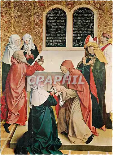 Cartes postales moderne Grobgmain Salzburg Pfarrkirche Meister von Grobgmain