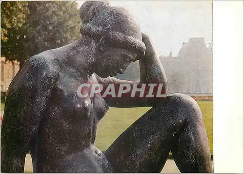 Cartes postales moderne Paris Jardin des Tuileries Aristide Maillol (1861 1944) La Mediterranee (Detail)