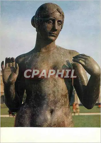 Moderne Karte Paris Jardin des Tuileries Aristide Maillol (1861 1944) Venus (Detail)