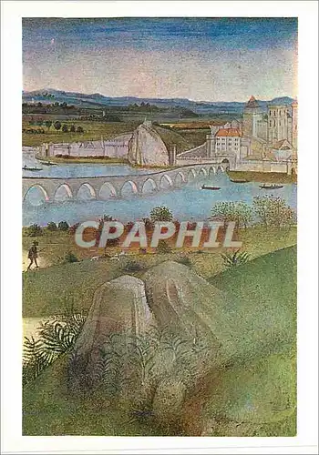 Cartes postales moderne Ecole d'Avignon Retables des Perussis 1480