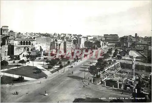 Moderne Karte Roma Via dei Fori Imperiali