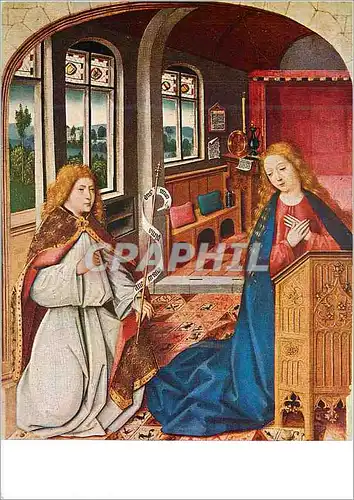 Cartes postales moderne Liesborner Meister um 1460 Altar der Stadtkirche in Lunen i W Verkundigung