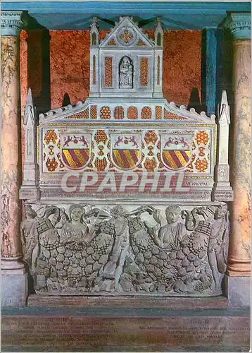 Moderne Karte Roma S Maria in Aracoeli Arnolfo di Combio Tombe de l'Savelli (S XIV)