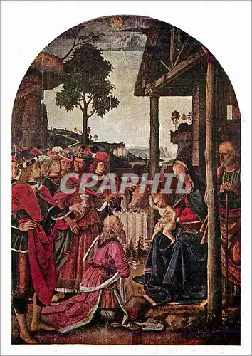 Cartes postales moderne Gallerie dell'Accademia Venezia Pietro Perugino (1445 1523) Adoration des Mages
