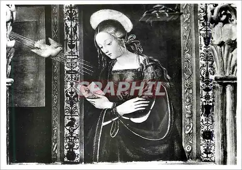 Cartes postales moderne Perugia Pinacoteca Vannucci L'Annunziata Particolare dell'ancona