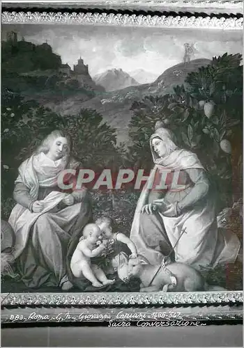 Cartes postales moderne Roma Giovanni Cariani 1485 Sacra Conversazione
