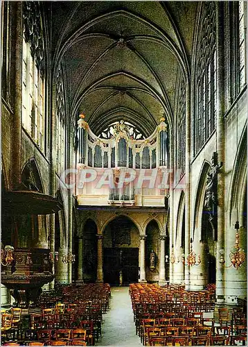 Cartes postales moderne Paris Eglise Saint Germain L'Auxerrois Nef et Buffet d'Orgue