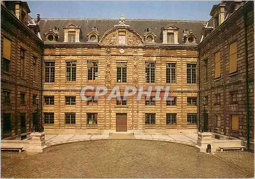 Moderne Karte Bibliotheque Nationale Cour de l'Hotel Tubeuf