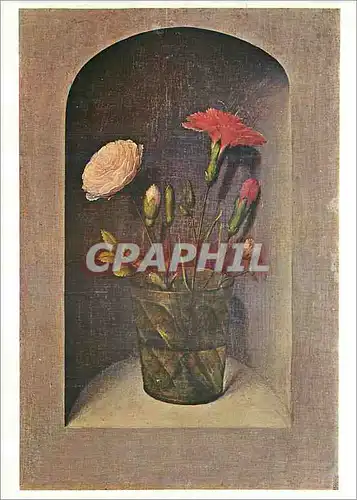 Moderne Karte Galerie Sisley (J Toussaint) Brussels Paris Jean Provost 1462 1529 Fleurs dans une Niche