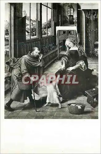 Cartes postales moderne Kunsten Antwerpen Central Museum Utrecht Kerst Tentoonstelling 1954 1955 De Madonna in de Kunst