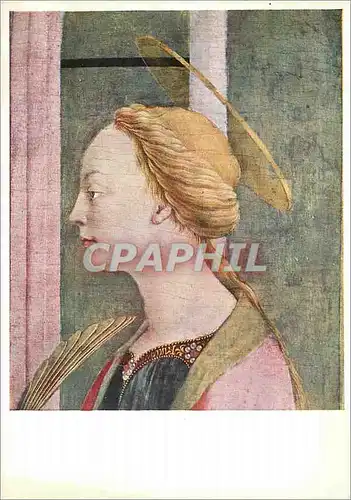 Cartes postales moderne Firenze Uffizi Domenico Veneziano Pala di S Lucia de Magnoli