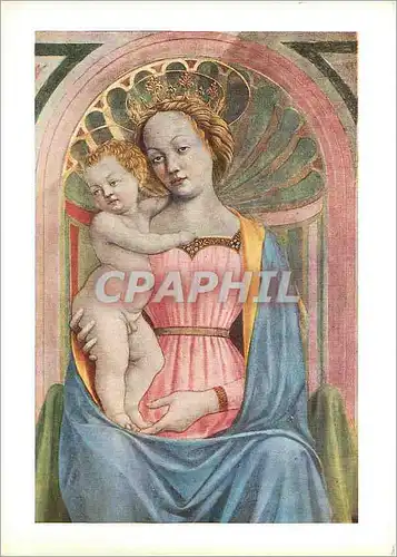 Cartes postales moderne Firenze Uffizi Domenico Veneziano Pala di S Lucia de Magnoli