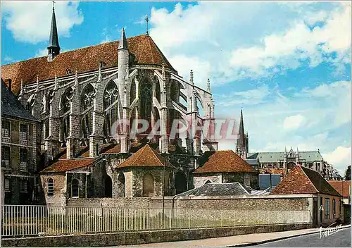 Cartes postales moderne Les Merveilles de Chartres (Eure et Loir) Le Chevet de l'Eglise Saint Pierre