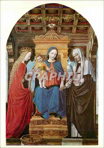 Cartes postales moderne National Gallery Bergognone Ambrogio The Virgin and Child with SS Catherine
