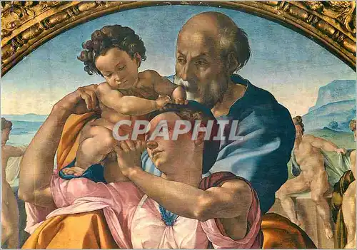 Moderne Karte Firenze Galleria Uffizi Sacree Famille