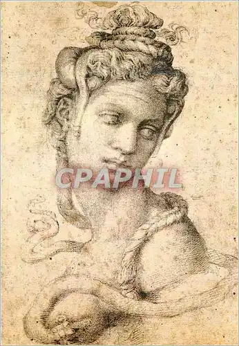 Cartes postales moderne Firenze Galleria Uffizi Gab Disegni e Stampe Michelangelo