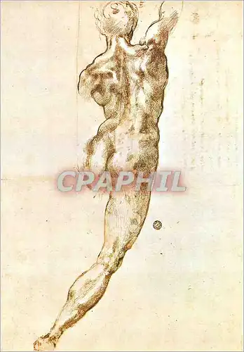 Cartes postales moderne Firenze Galleria Uffizi Gab Disegni e Stampe Michelangelo