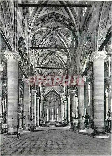 Cartes postales moderne Verona Basilica S Anastasia (Sec XIII) Interno