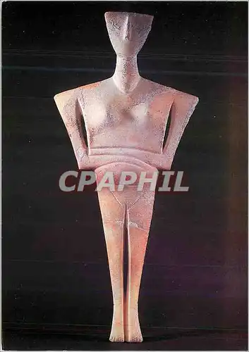 Cartes postales moderne Paris Musee du Louvre Idole Feminine